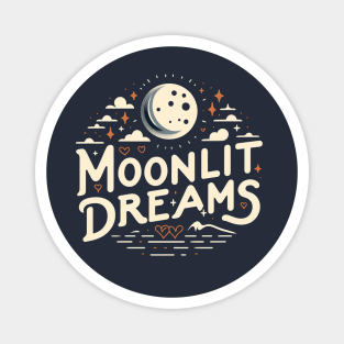 Moon design Magnet